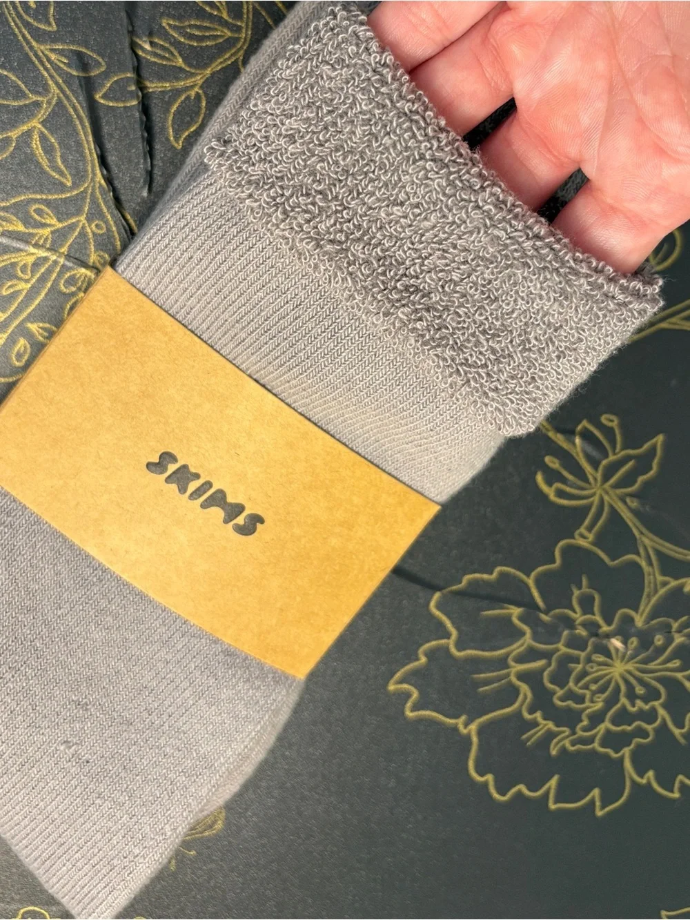 SKIMS Men's Lounge Sock | Phosphorous | NWT 🏷️